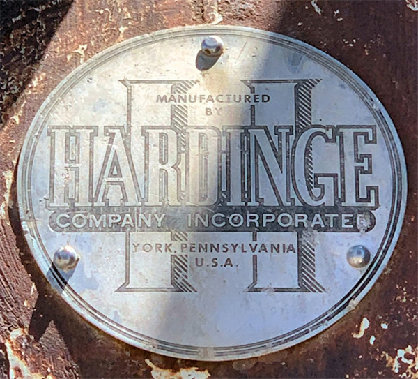 Hardinge 6' X 8' (1.8m X 2.4m) Conical Ball Mill)